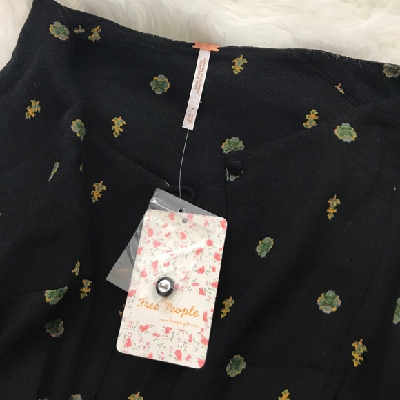 NWT Free People - Printed Romper - Picture 8 of 8